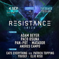 Adam Beyer @ Resistance Ibiza, Week 8 (04.09.2018) by Mitschnittsammelstelle
