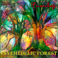 Psychedelic Forest by Picnicboy
