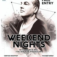 Weekend Nights with Marco Mei at Vertigo Rooftop Bali, Indonesia by Marco Mei
