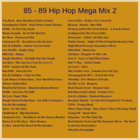 85 - 89 Hip Hop Mega Mix 2 by Must Be Heard