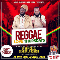 Dj Jahspikes Reggae Love Thursday Java Blue Embu by Jahspikes Dj