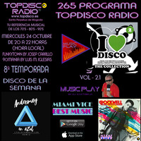 265 Programa Topdisco Radio - Music Play I love disco The Collection Vol.02.1 - Funkytown - 90Mania 24.10.2018 by Topdisco Radio