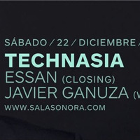 Javier Ganuza_Live @ Sala Sonora (Bilbao) [22_12_18_Warm Up to Technasia] by Vi Te