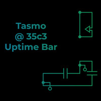 Tasmo @ 35c3 Uptime Bar by tasmo