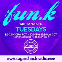 Fun.K on Sugar Sugar Shack Radio 7-19 by Syndrome