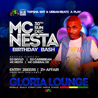 MC NESTA BIRTHDAY LIVE @GLORIA LOUNGE - DJ CARRIBEAN MC NESTA by Mc Nesta