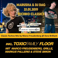 Classic-Techno Mix by Marco Freudenberg @ Dora Brilliant 25.01.2019 by Toxic Family