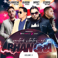 United States Of Bhangra Vol 3 - Dj Aladdin - Non Stop Bhangra Remix - 2018 by Dj Aladdin