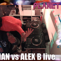 The a team Alpha human vs Alex B b2b Planet disco 012 old school edition by WE are One Creative Community