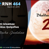 RNH 464, March 27, 2019, Gaachana Islaamaa by NHStudio