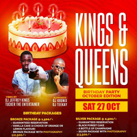 DJ JEFREY KINGS - OCTOBER KINGS & QUEENS PROMO MIXTAPE by Jefrey Kings