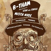 Live from Underground Sound as I warmed up the decks for B-Tham - great vibe and a top night out at by Mista Nige