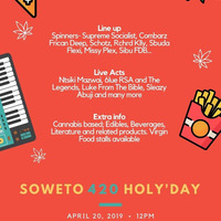 SOWETO 420 HOLY'DAY Live Mix by Supreme Socialist by Serenity Lounge Sessions