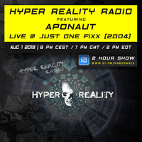 Hyper Reality Radio 112 – feat. Aponaut Live @ Just One Fixx, Toronto (2004) by Hyper Reality Records