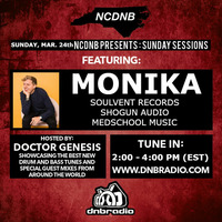 NCDNB Sunday Sessions - 03/24/19 - Monika Guest Mix by Doctor Genesis
