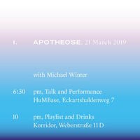 1. Apotheose, 21 March 2019, talk with Michael Winter by HuMBase
