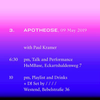 3. Apotheose, 09 May 2019, talk with Paul Kramer by HuMBase