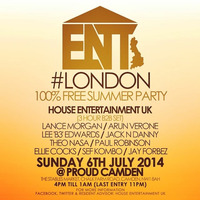 Ellie Cocks, Paul Robinson & Theo Nasa Live @ #HouseENT #London - Proud Camden - 06/07/14 by House ENT UK