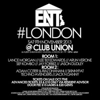 Teckno Avengers Live @ House ENT #London - Club Union - November 2013 by House ENT UK