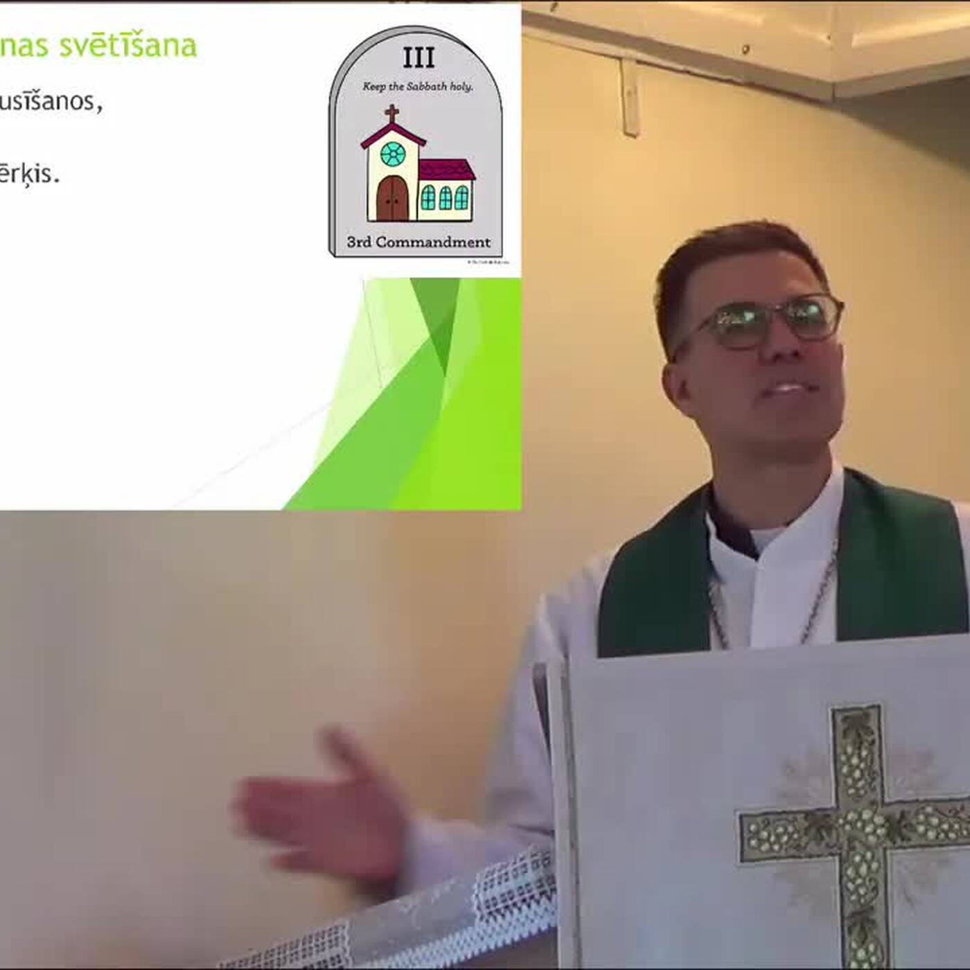 Dievkalpojums 28.09.2025 ｜ Raimonds Mežiņš(3.bauslis) episode artwork
