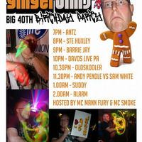 Ginger Jims 40th Surprise Party Frankies Bar Blackpool 1st April 2017 by stehuxley