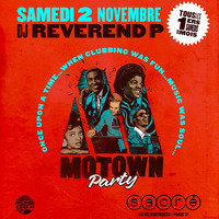 Dj Reverend P @ Motown Party, Sacré, Paris, Saturday November 2nd 2019 by DJ Reverend P