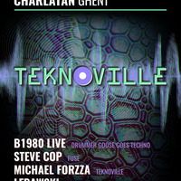 Teknoville at Cafe Charlatan - 11/01/2020 by Steve Cop