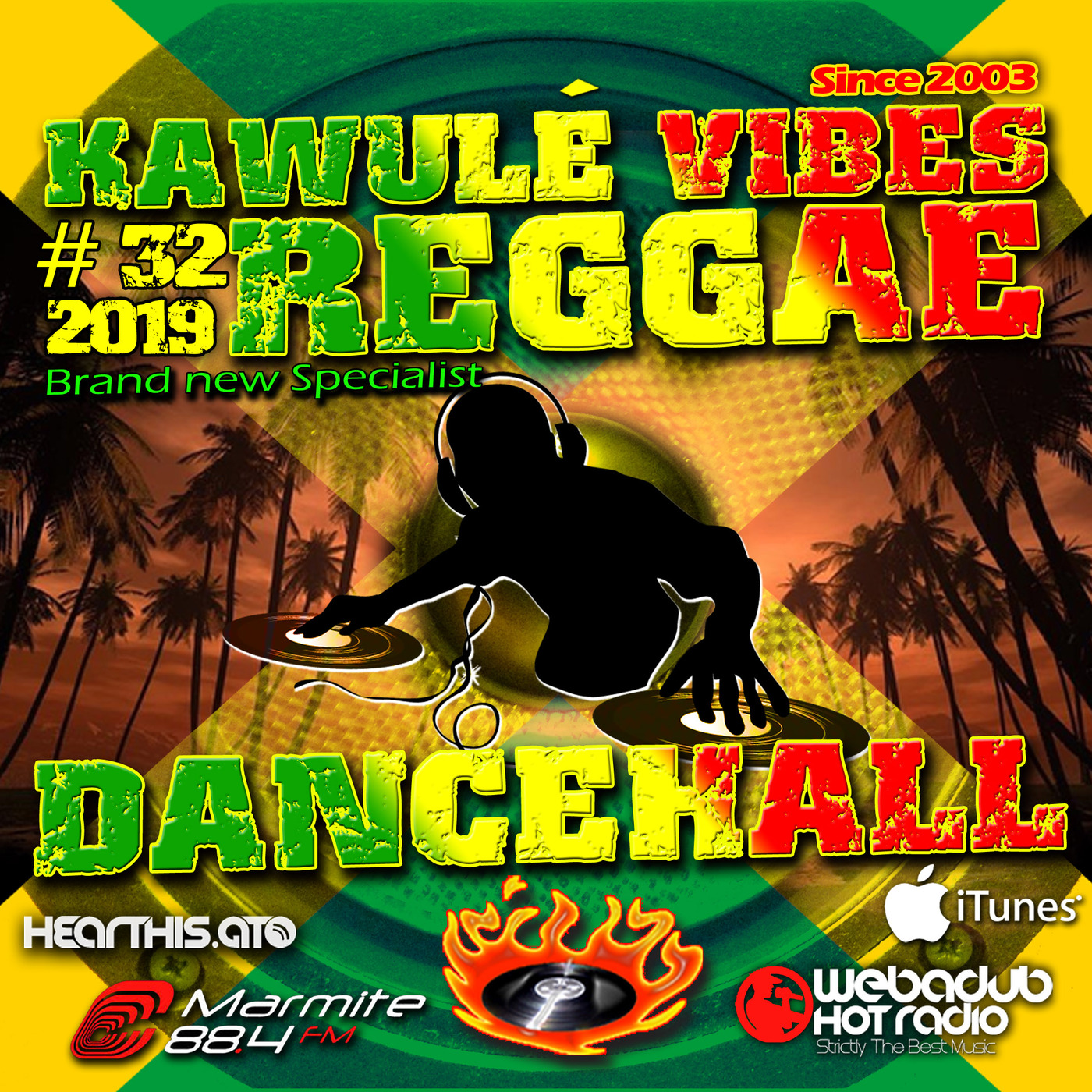 Reggae Dancehall Kawulé  Vibes Show #32 - 2019