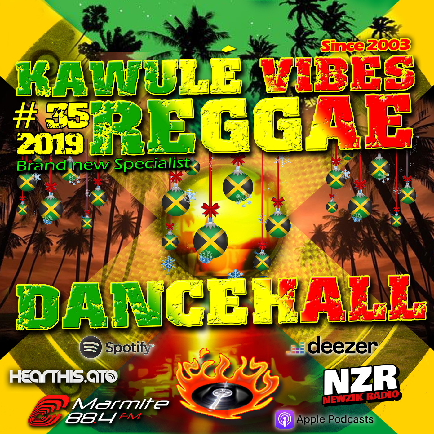 Reggae Dancehall Kawulé  Vibes Show #35 - 2019