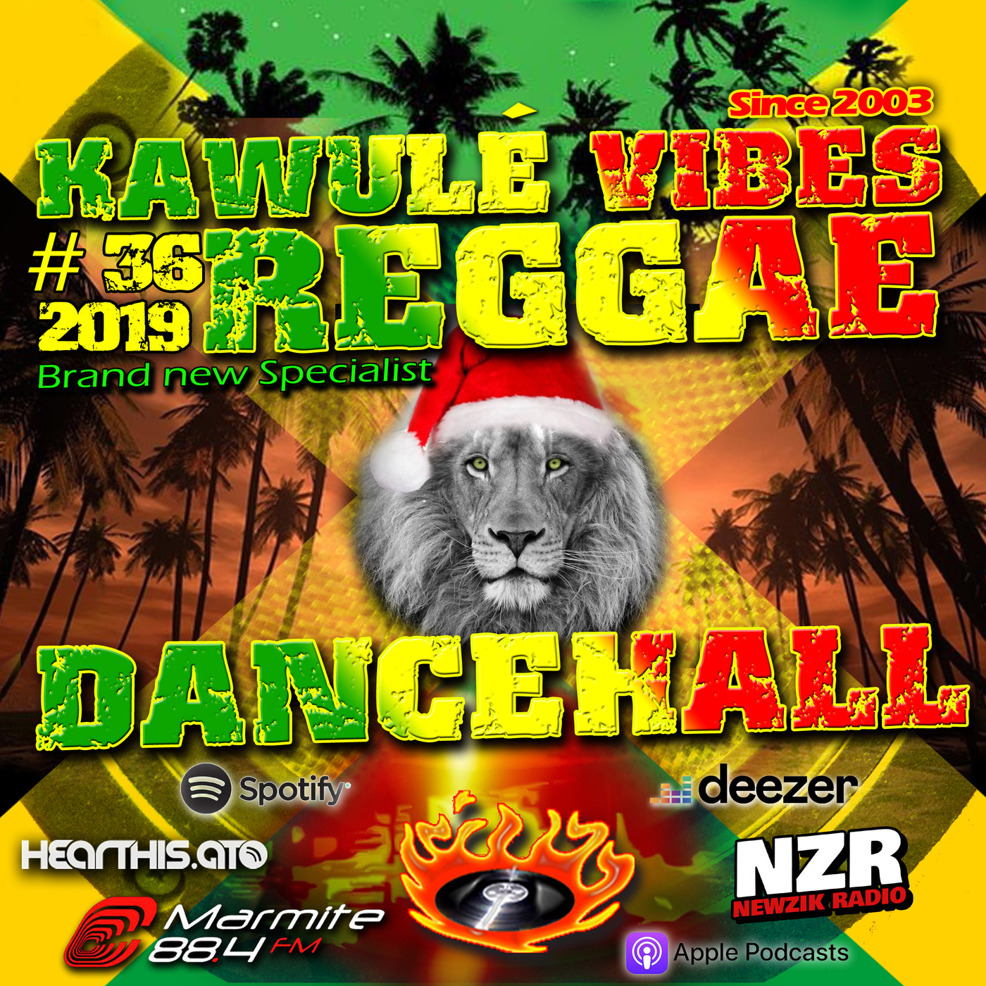 Reggae Dancehall Kawulé  Vibes Show #36 - 2019