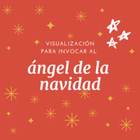 Vusalización de bienvenida a ángel de la Navidad by Escuela Brujas de Luz