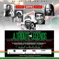 Tribute To Legends Night ( SAT,19TH OCT 2019 ) - Dj Carribean, Nicky Birdman by Deejay carribean(1ST ACC)