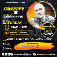 Granty B - Sat 15th Aug 2026 by SunriseFm London