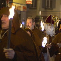 Promenade sonore aux flambeaux : le St Nicolas à La Forêt Enchantée d'Altkirch by Radio Quetsch