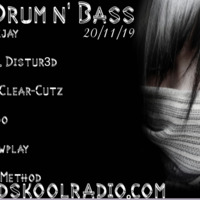 Only Drum &amp; Bass Wednesday  20-11-19 Onlyoldskoolradio.com by Clint Ryan