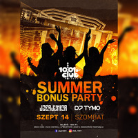 DJ TYMO Summer Bonus live @ Club 1001, Bordány 2019.09.14. by DJ TYMO