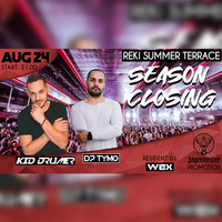 DJ TYMO Season Closing live @ Reki Summer Terrace, Bácskossuthfalva (SRB) 2019.08.24. by DJ TYMO