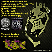 #18 07-11-19 DISTANT PLANET SHOW WITH SPECIAL GUEST PETE DEVNULL - KOOLLONDON.COM by Distant Planet