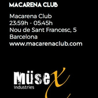 Macarena Club Inigo Diaz Musex Industries Showcase April 2018 Bcn livedjset by inigo diaz