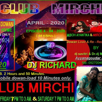 RADIO CLUB MIRCHI 4-04-2020 [ 64 Kbs ] DR. DJ MAHESH &amp; DJ SAVITRI AYYANAGOUDAR PUNE-09270046592 by Maheshagouda Ayyanagoudar
