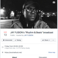 JAY FUSION - SRUK - RHYTHM &amp; BEATS - 'ECLECTIC DRUM &amp; BASS' Session - 13 Mar 2020 9pm-10pm by JAY FUSION