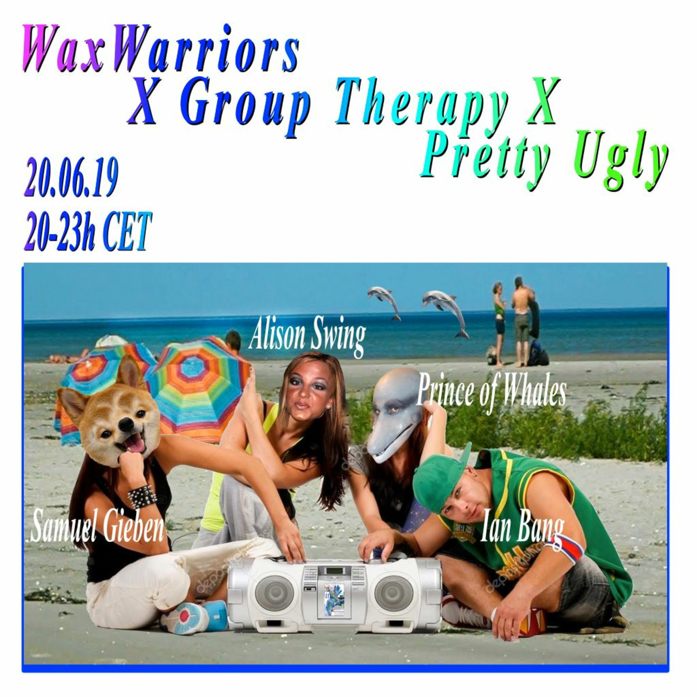 WaxWarrior Show LIVE - w/guests Alison Swing and Samuel Gieben - June 20th, '19