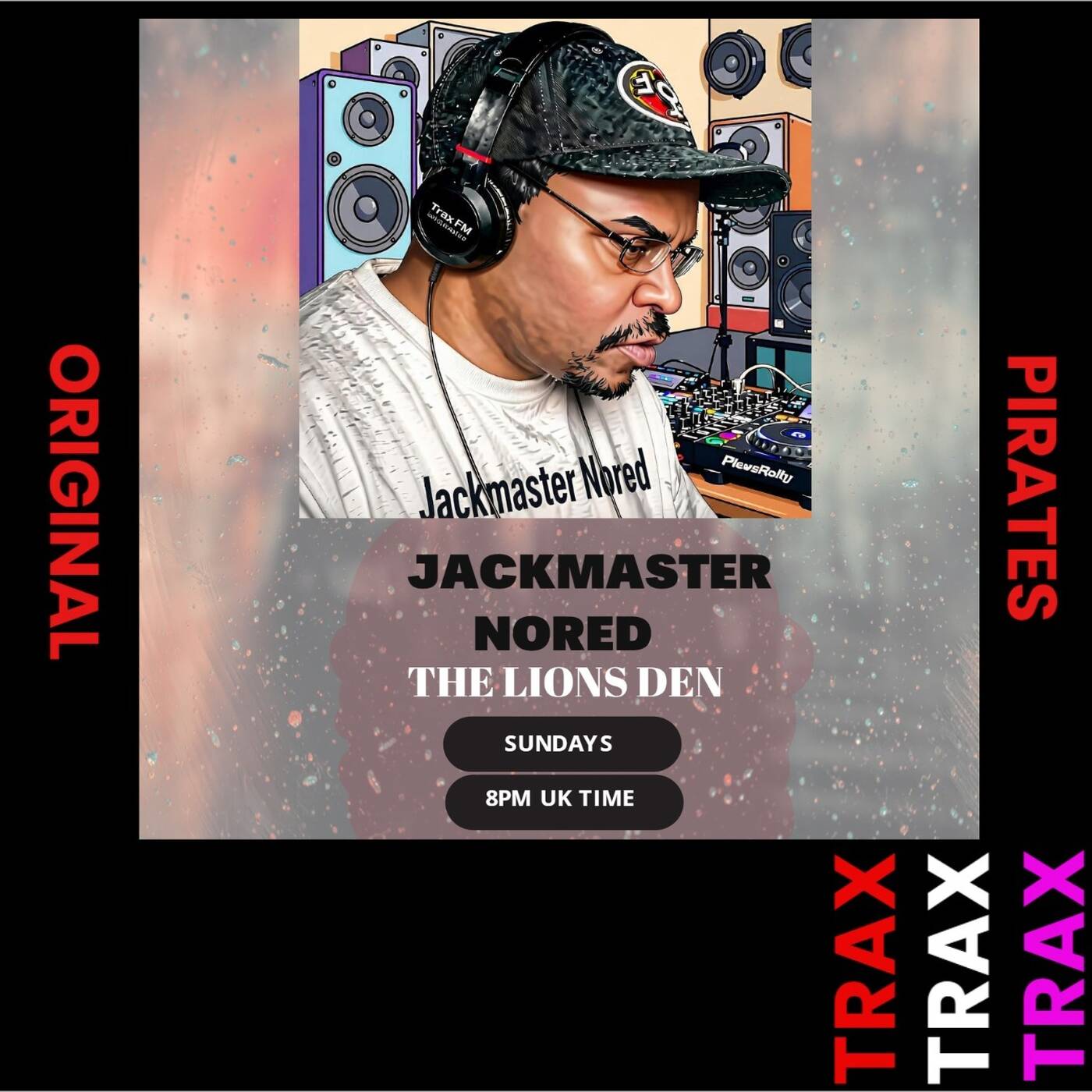 Jackmaster Nored's The Lions Den Replay on www.traxfm.org - 6th September 2026 episode artwork