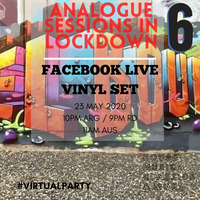 Analogue Sessions in Lockdown #6 - Live set 23/May/20 by Melbourne Retro Radio