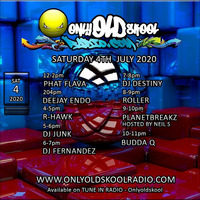DJ R-Hawk - Jungle Saturday - 04 July 2020 - Only Oldskool Radio by DJ R-Hawk