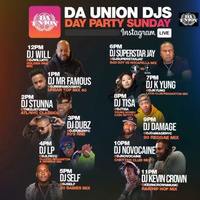 Dj Damage Of Da Union Dj's Day Party Sunday "Quarantine Reggae Mix" by Scratch Sessions