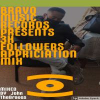 Bravo Music Records Presents 3K Followers Appriciation Mix, Mixed by John TheBravos by John