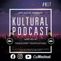 bpm kultural podcast 017 (Guest Mix) : Tsebo (Deep Toxification) by bpm kultur