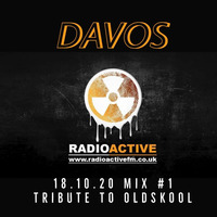 Davos Live on www.radioactivefm.co.uk - Debut - Old School Tribute 18-10-2020 by RadioActive FM Dance