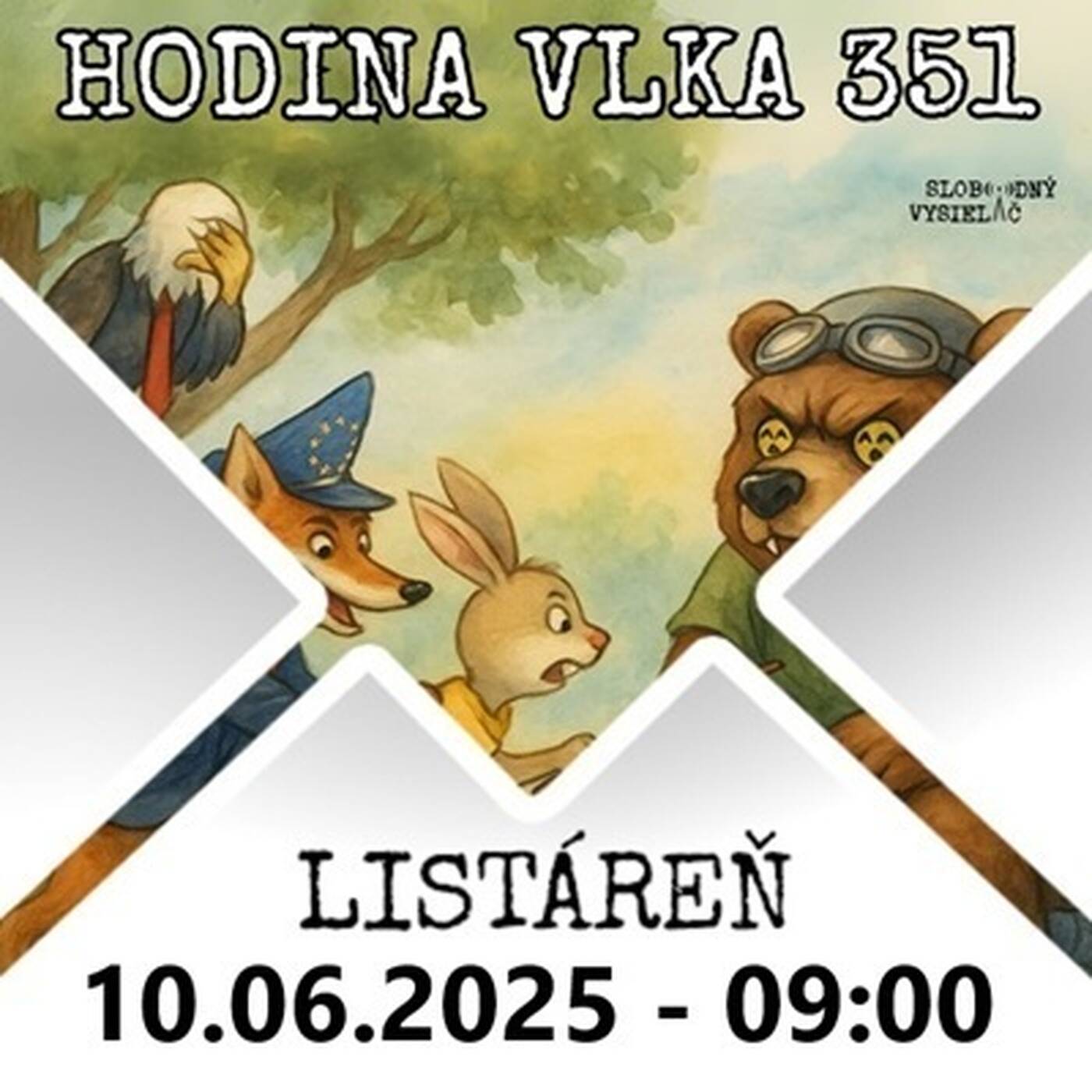 Hodina vlka 351 - 2025-06-10 listáreň episode artwork